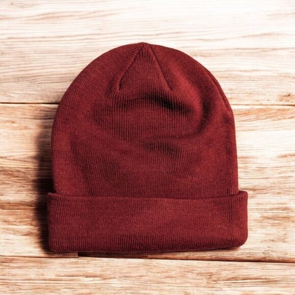 H&M Burgundy Knit Beanie - Picture 3 of 4